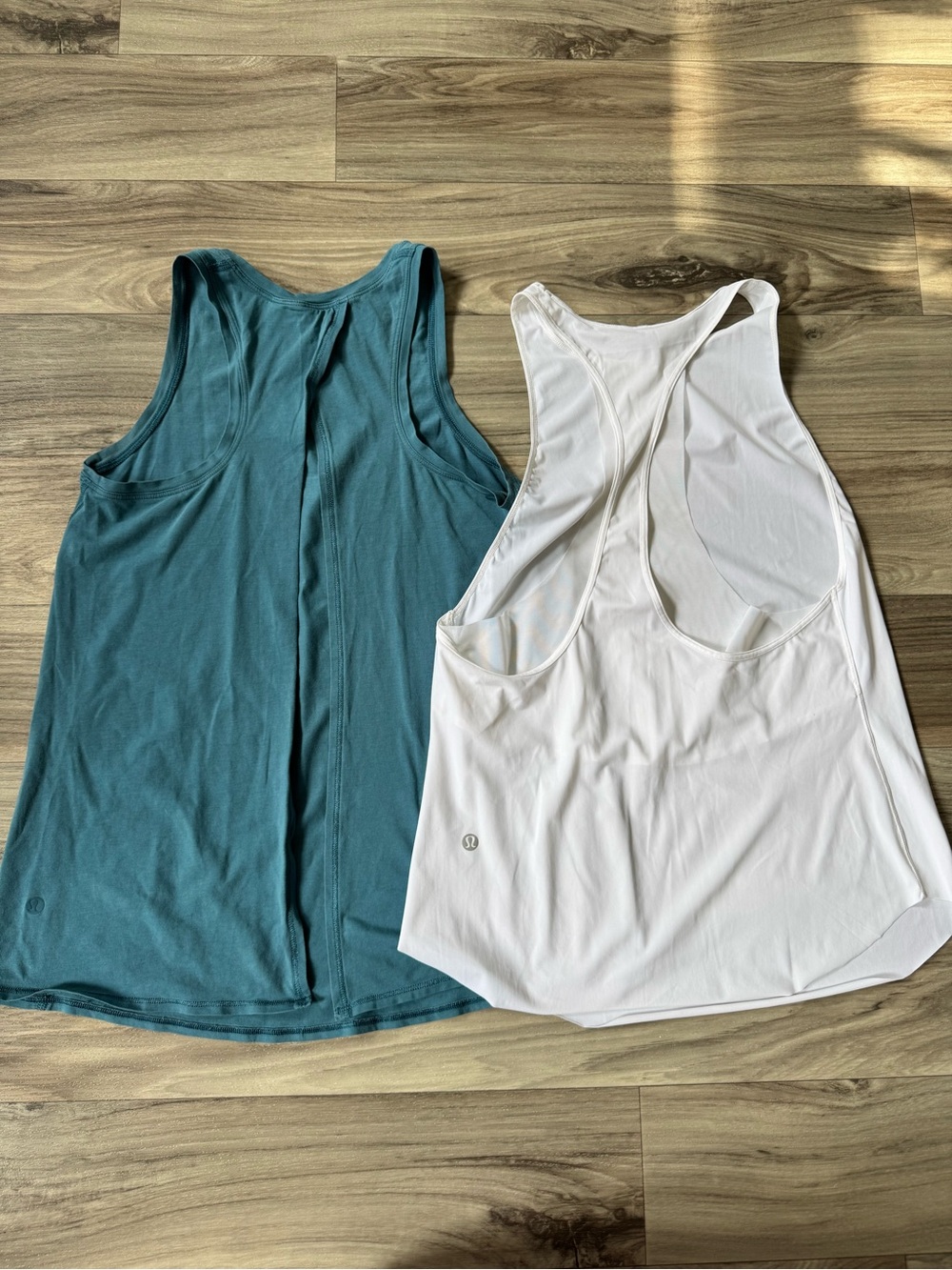 Lululemon All Tied Up Tank Top AND Lululemon Never Still Tank